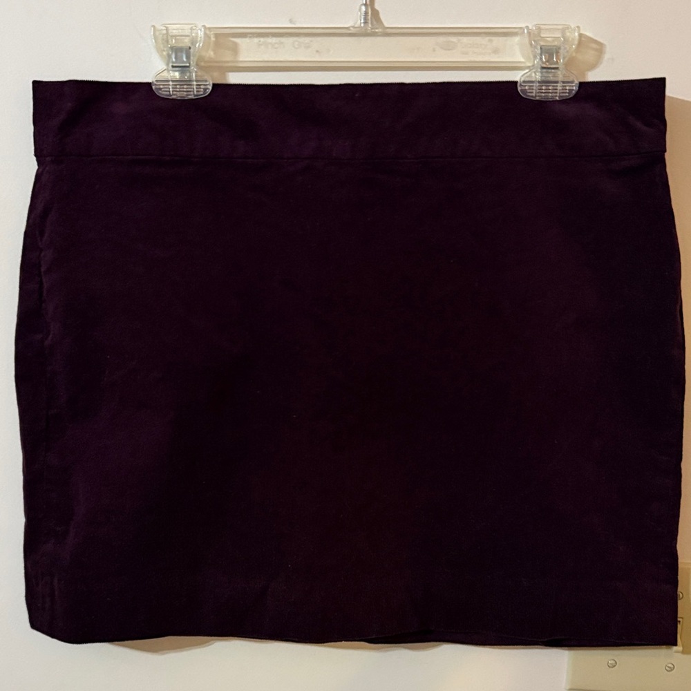 Banana Republic Deep Purple Mini Skirt